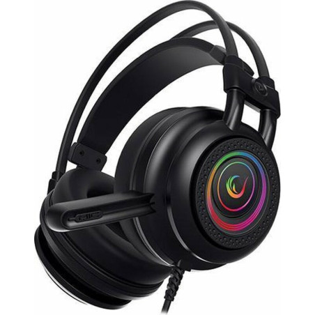 Rampage Quadro 7.1 RGB gaming headset RM-K2 - Surround Sound - PC