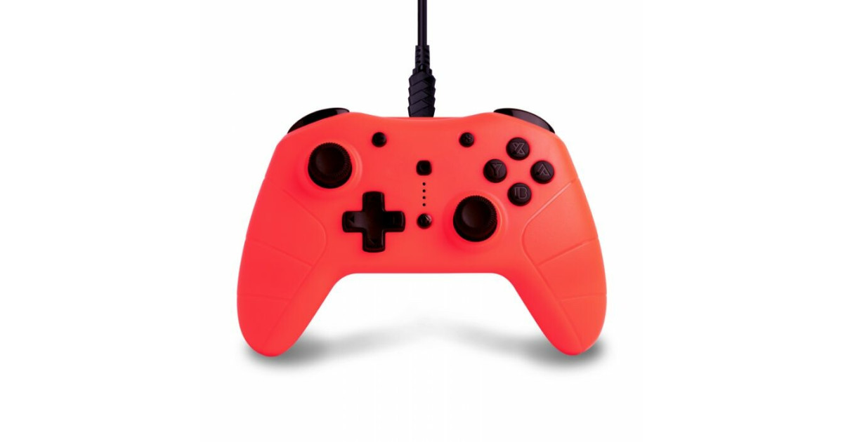 Under Control Controller - Bedraad - Rood - geschikt voor Nintendo Switch