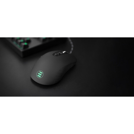 eShark gaming muis ESL-M2 SHINAI - 7000 dpi - Zwart met RGB verlichting