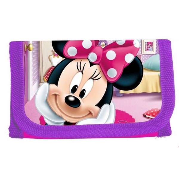 Minnie Mouse - portemonnee - paars/roze Minnie Mouse - portemonnee - paars/roze