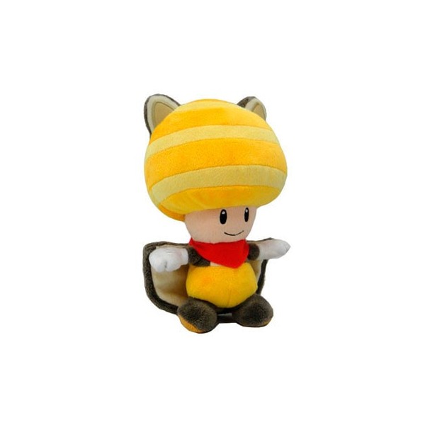 PlushToad flying squirrel Yellow 20cm PlushToad flying squirrel Yellow 20cm