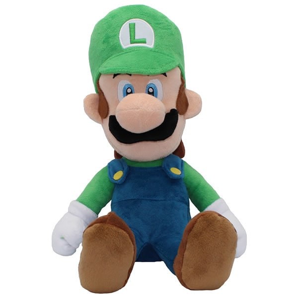 Super Mario Bros Luigi 30 Cm Pluche Super Mario Bros Luigi 30 Cm Pluche