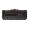 Genesis RX66 QWERTY Gaming Toetsenbord - Zwart