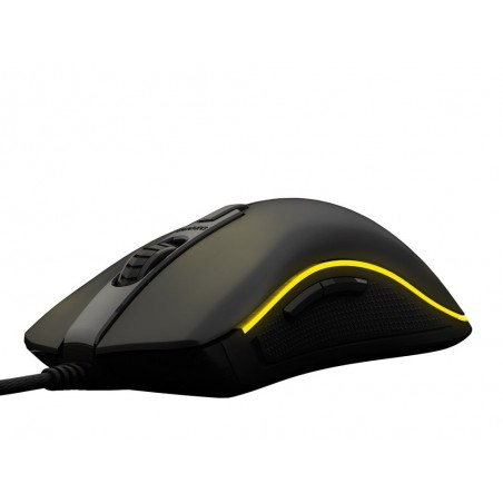 Ozone Neon M50 full RGB optische gaming muis 5000 dpi zwart