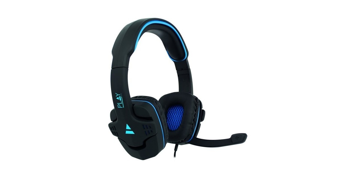 EWENT PL3320 Comfortabele over-ear Gaming Headset