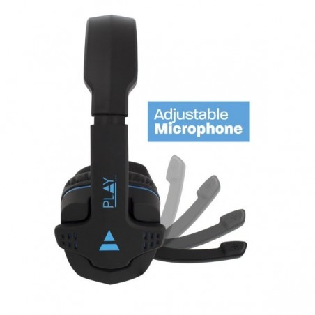 EWENT PL3320 Comfortabele over-ear Gaming Headset