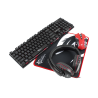 White Shark Comanche Gaming Combo Pakket - Rood