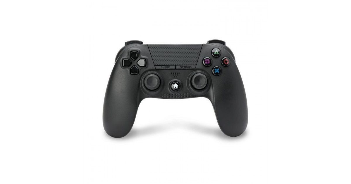 Under Control- PS4 bluetooth controller met koptelefoon aansluiting - Zwart