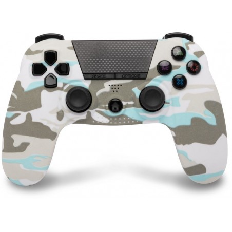 PlayStation4 draadloze controller met koptelefoon aansluiting - Snow White Camo