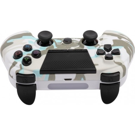 PlayStation4 draadloze controller met koptelefoon aansluiting - Snow White Camo