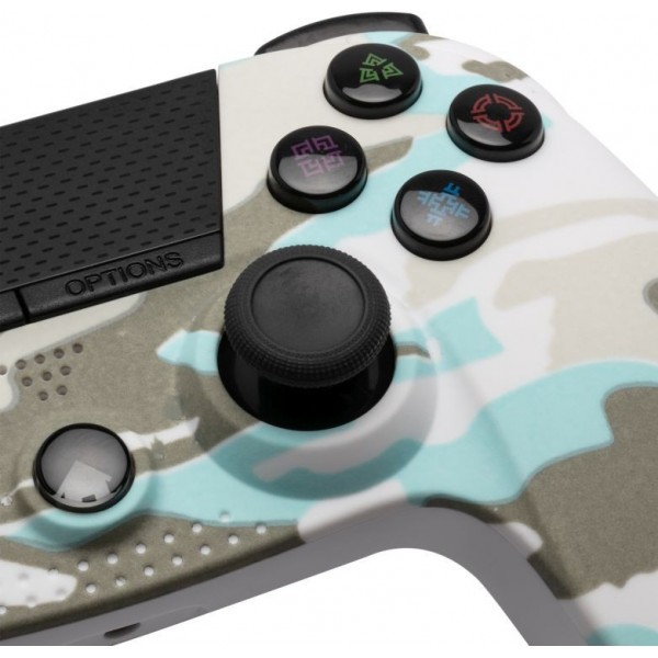 PlayStation4 draadloze controller met koptelefoon aansluiting Snow