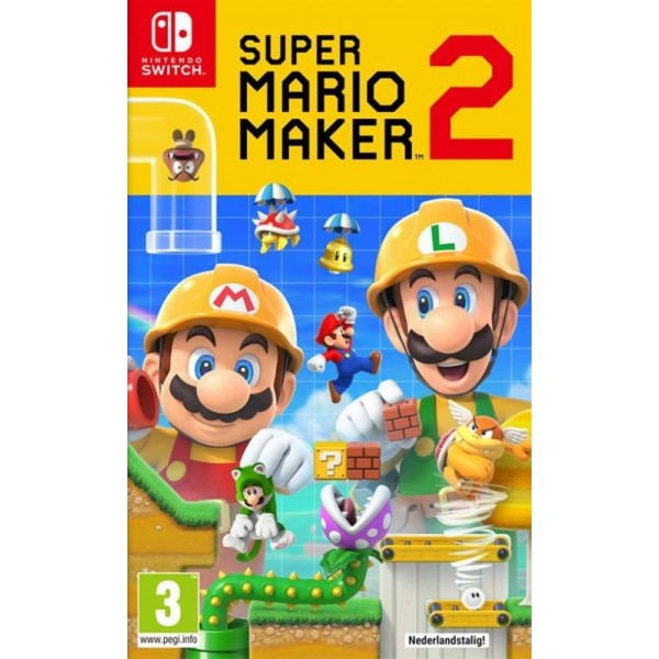 Super Mario Maker 2 - Nintendo Switch - Game Super Mario Maker 2 - Nintendo Switch - Game