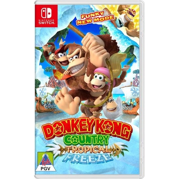 Donkey Kong Country Tropical Freeze - Nintendo Switch Game Donkey Kong Country Tropical Freeze - Nintendo Switch Game