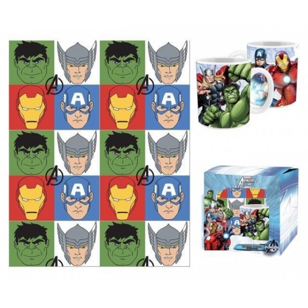 Avengers Keuken Cadeauset (Deken en Mok) Avengers Keuken Cadeauset (Deken en Mok)