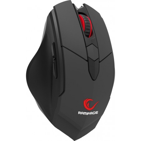 Rampage Hawker Draadloze Gaming Muis SMX-R12 - 4800 DPI- Zwart