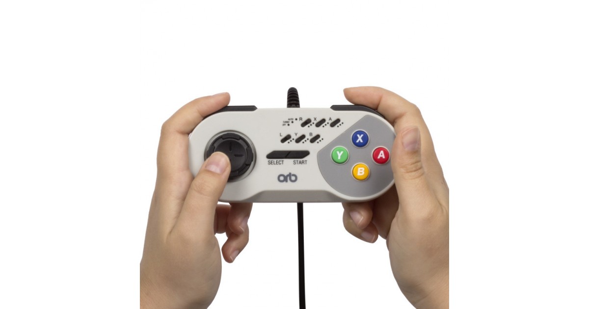 Nintendo SNES Mini - Bedrade Retro Controller - Grijs