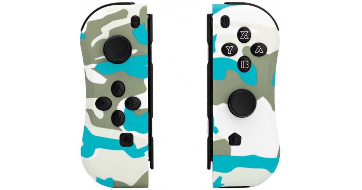 Under Control - Nintendo Switch ii-con Controller stippen - Snow white camo