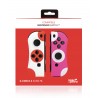Under Control - Nintendo Switch ii-Con Controller stippen rood-wit en roze-wit
