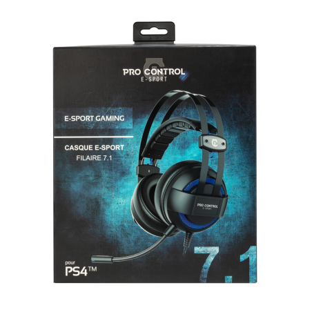 Under control E-sports 7.1 Gaming headset voor PS4 en PC