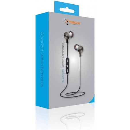 Sbox Bluetooth oordopjes Zilver/Brons