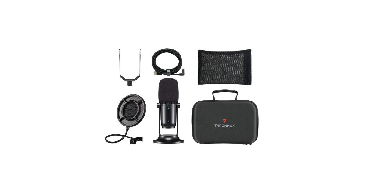 Thronmax - MDrill One Pro Studio Kit - met o.a. microfoon en travel case - 96 KHz